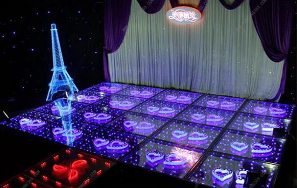 活动策划玻璃舞台搭建注意事项和清洁方式